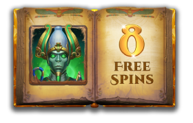 Ra the King Free Spins Book feature